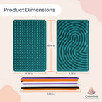 Silicone Sensory Puzzle Board for Quiet Focus