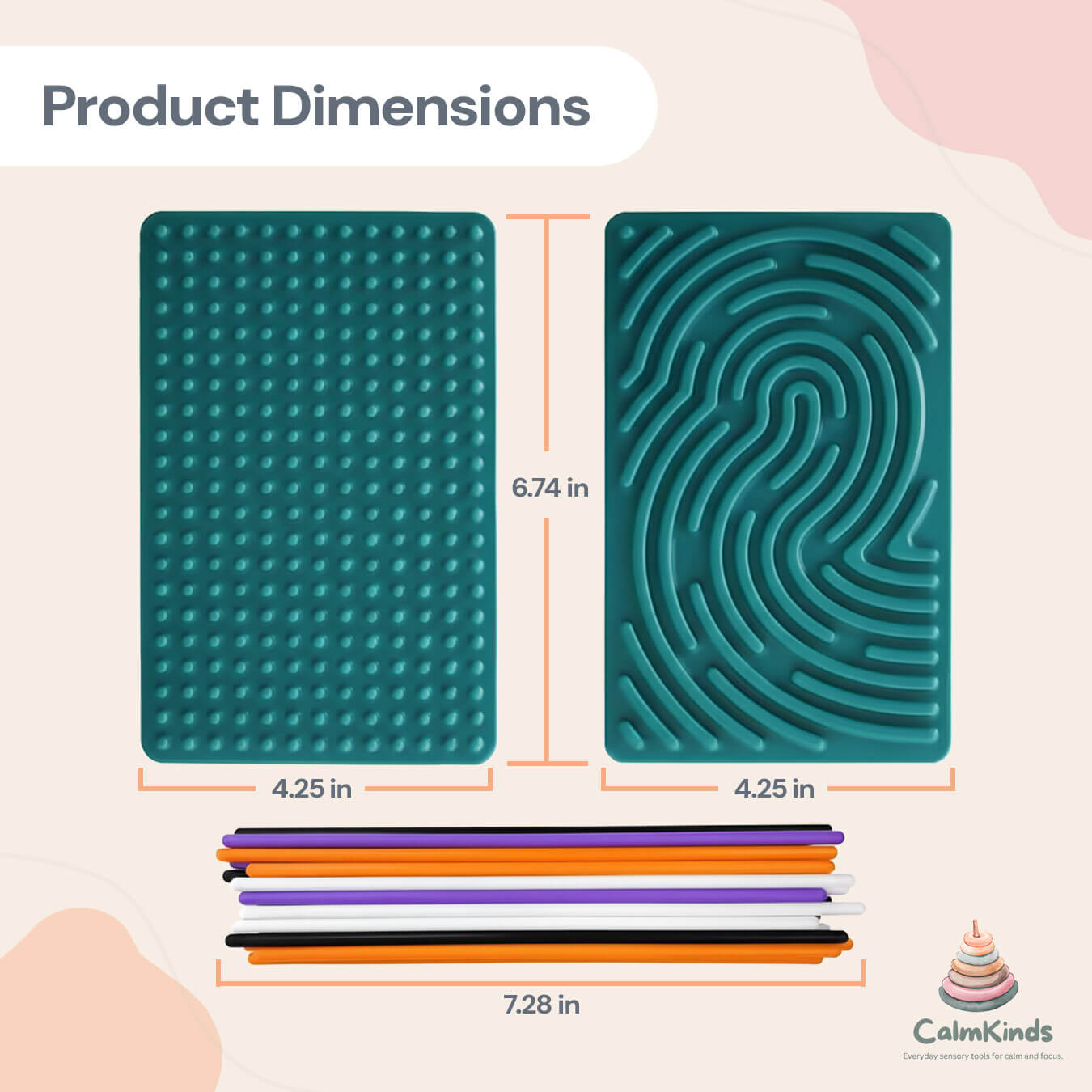 Silicone Sensory Puzzle Board for Quiet Focus