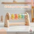 Wooden Rainmaker Toy for Gentle Sensory Calm