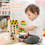 LED Sensory Busy Board for Calm Focus