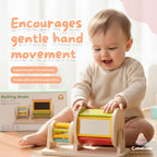 Color Rolling Drum Toy for Visual Engagement