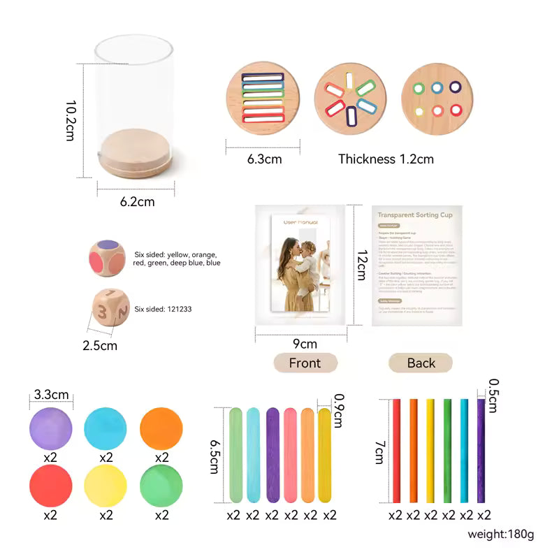 Shape & Color Sorting Toy for Early Learning