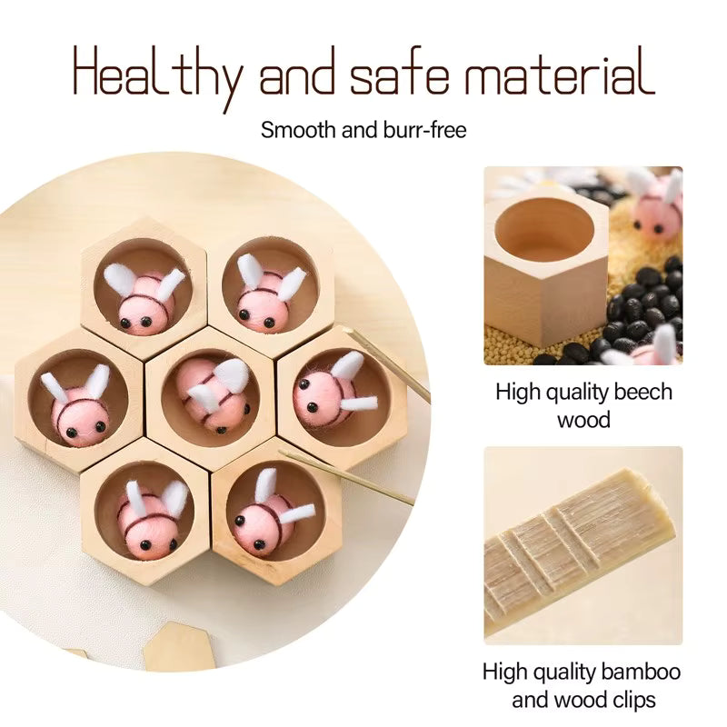 Bee Sensory Toy for Tactile Discovery