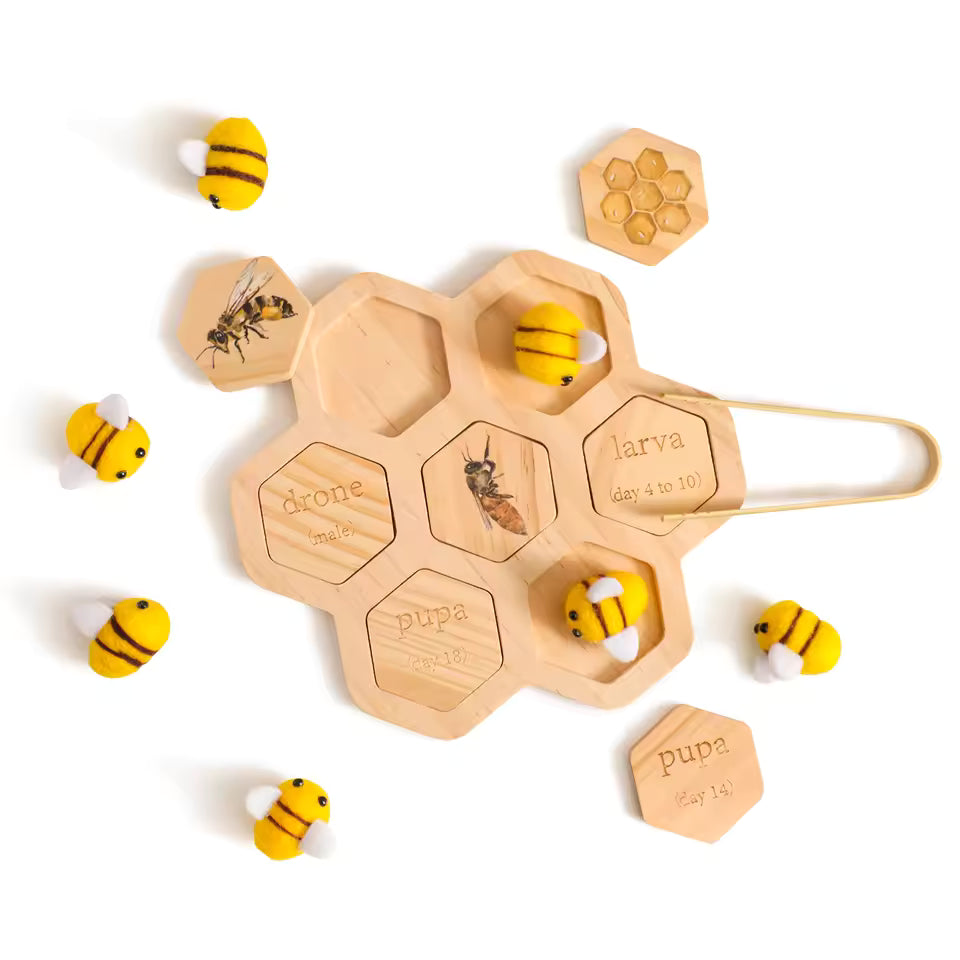 Bee Sensory Toy for Tactile Discovery