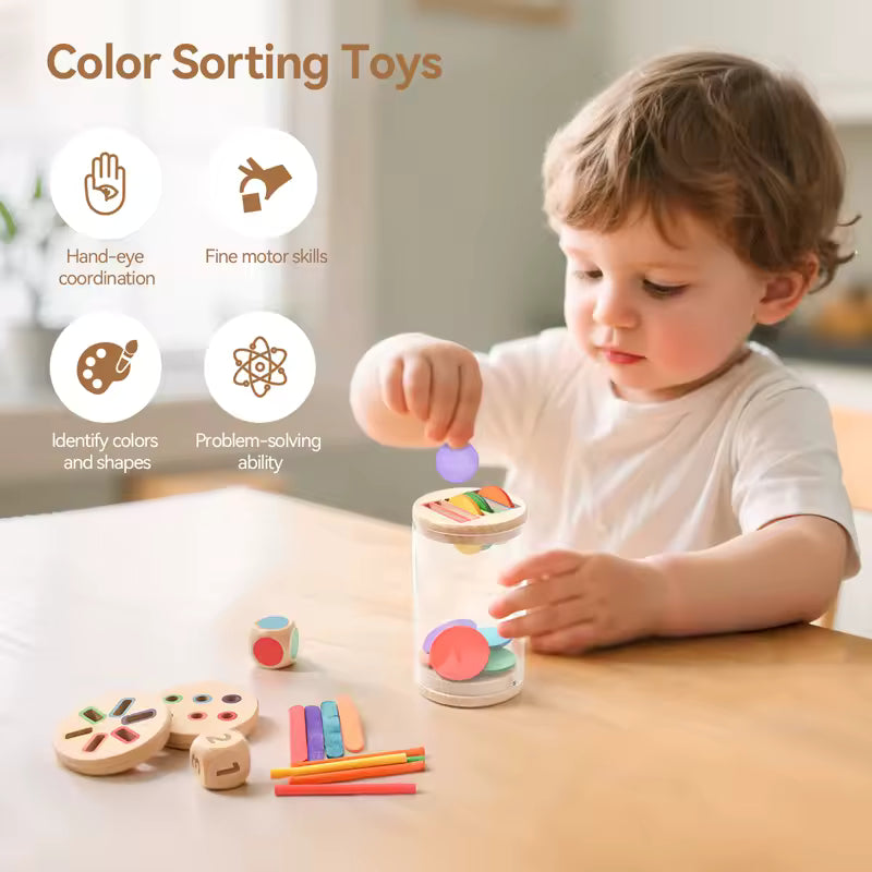 Shape & Color Sorting Toy for Early Learning