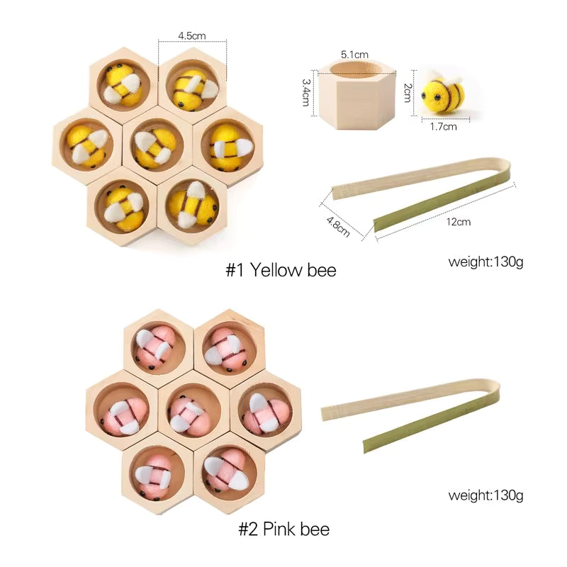 Bee Sensory Toy for Tactile Discovery