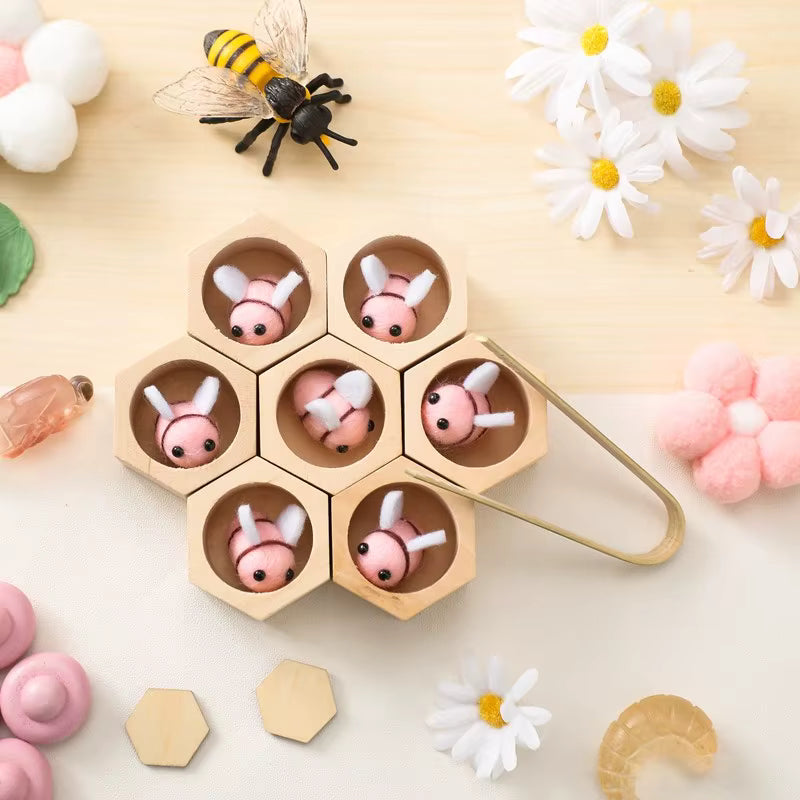 Bee Sensory Toy for Tactile Discovery