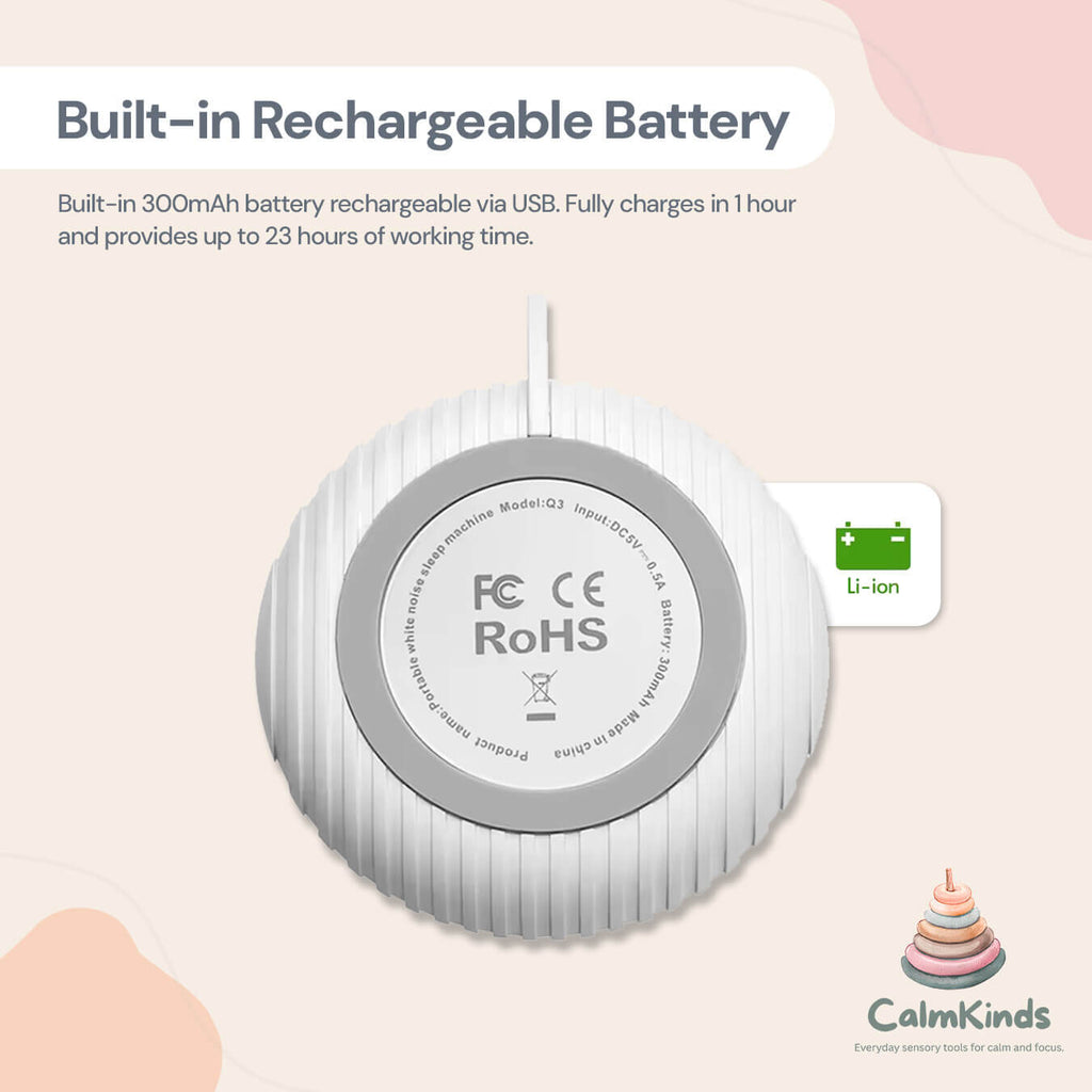 White Noise Sleep Machine for Restful Sleep